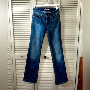 Levi’s NWOT super low bootcut 24 blue jeans